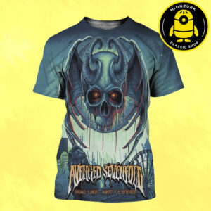 Avenged Sevenfold Event Poster At Soldier Field In Chicago Illinois On August 31 And September 1 2025 All Over Print Shirt