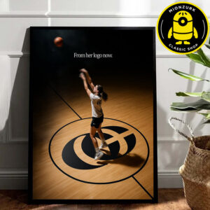 Caitlin Clark X Nike Signature Logo Home Decor Poster Canvas