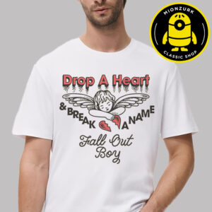 Fall Out Boy Official Tee Drop A Heart Unisex T-Shirt