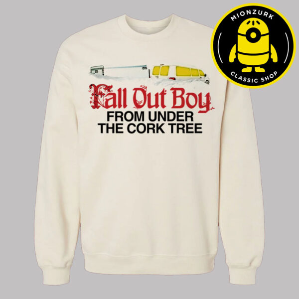 Fall Out Boy Official Tee Van Crash From Under The Cork Tree Unisex Sweater