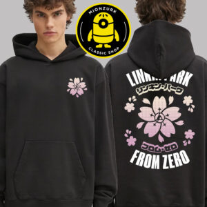 Linkin Park From Zero X Peace And After Official Sakura The Cherry Blossom In Japan Unisex Zip Hoodie