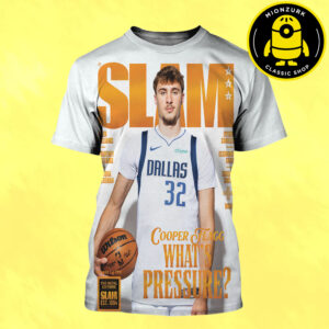 Slam 258 Orange Metal Cover Poster Cooper Flagg Dallas Mavericks What’s Pressure NBA All Over Print Shirt