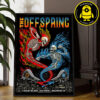 The Offspring Supercharged Tour 2025 Merch Poster For Inglewood CA At Kia Forum On August 29 2025 Home Decor Poster Canvas