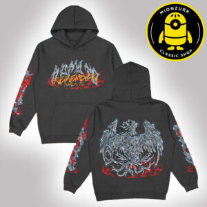 A Day To Rememeber Merch In Ocala FL The Phoenix Artwork Unisex Hoodie