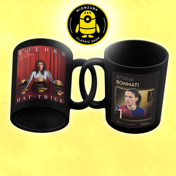 Aitana Bonmati FC Barceleona Is The 2025 Women’ Ballon D’or Ceramic Coffee Mug