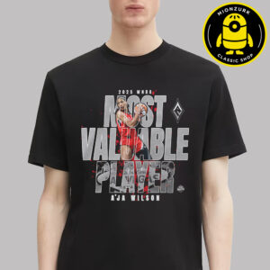 A’ja Wilson Las Vegas Aces Stadium Essentials 2025 WNBA MVP Player Unisex T-Shirt