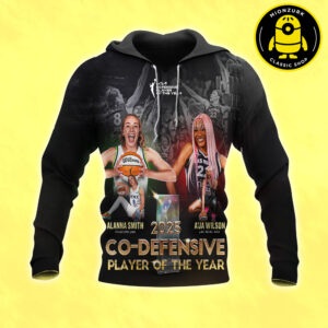Alanna Smith Minnesota Lynx And A’ja Wilson Las Vegas Aces Are WNBA 2025 Co Defensive Player Of The Year All Over Print Shirt