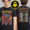 Alestorm Exclusive Tee In Alestorm USA Show 2025 Schedule Two Sided Unisex T-Shirt