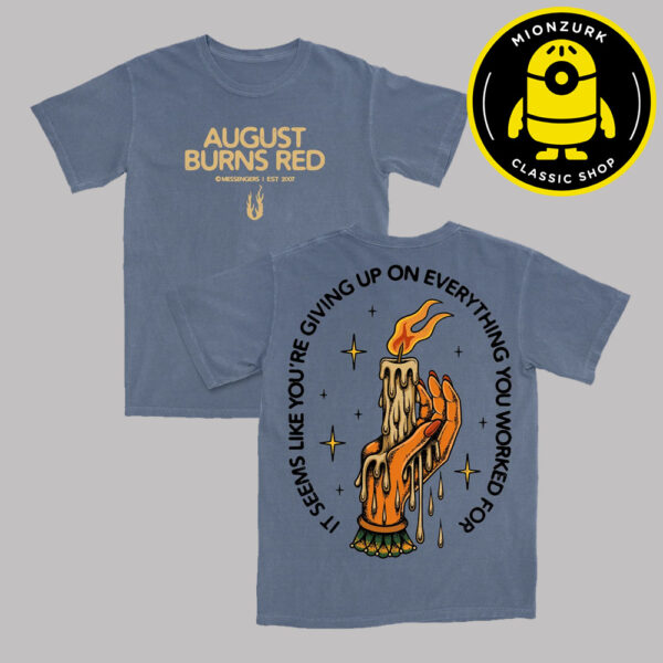 August Burns Red Merch Composure Blue Two Sided Unisex T-Shirt