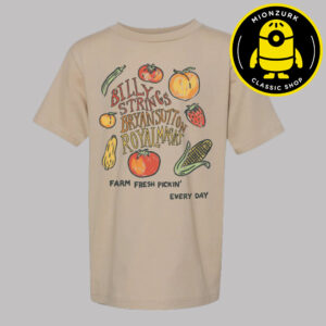Billy Strings Bryan Sutton Royal Masat River Farm Fresh Youth Unisex T-Shirt