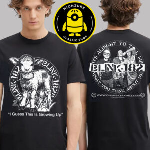 Blink 182 I Guess This is Growing Up Two Sided Unisex T-Shirt