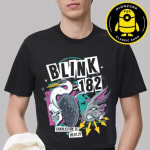 Blink 182 Missionary Impossible Tour 2025 Merch Tee At Credit One Stadium In Charleston SC On September 1st 2025 Classic T-Shirt