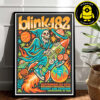 Blink 182 Missionary Impossible Tour 2025 Poster At Credit One Stadium In Charleston SC On September 1st 2025 Home Decor Poster Canvas