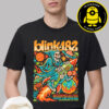 Blink 182 Missionary Impossible Tour 2025 Poster At Credit One Stadium In Charleston SC On September 1st 2025 Unisex T-Shirt
