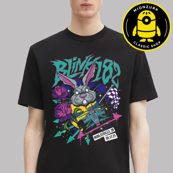 Blink 182 New Event Tee Show In in Noblesville Indiana At Ruoff Music Center On September 17 2025 Unisex T-Shirt