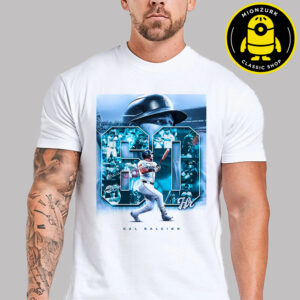 Cal Raleigh Seattle Mariners Reach 60 HR MLB 2025 Unisex T-Shirt