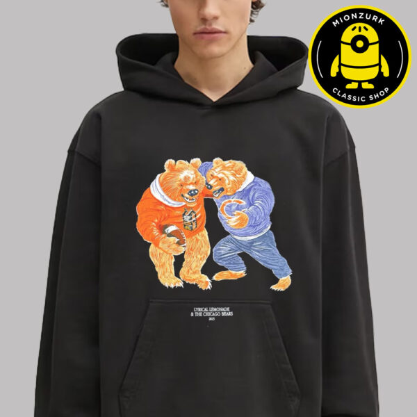 Chicago Bears X Lyrical Lemonade 2025 Bears Vs Bears Matchup Unisex Hoodie