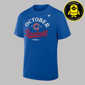 Chicago Cubs 2025 MLB Postseason October Locker Room Unisex T-Shirt