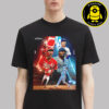 Cleveland Guardians Vs Detroit Tigers Matchup Poster 2025 MLB Wild Card AL Central Champions Unisex T-Shirt