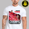 Boston Red Sox Vs New York Yankees Matchup Poster 2025 MLB Wild Card Unisex T-Shirt
