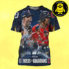 Boston Red Sox Vs New York Yankees Matchup Poster 2025 MLB Wild Card All Over Print Shirt