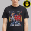 Boston Red Sox Vs New York Yankees Matchup Poster 2025 MLB Wild Card Unisex T-Shirt