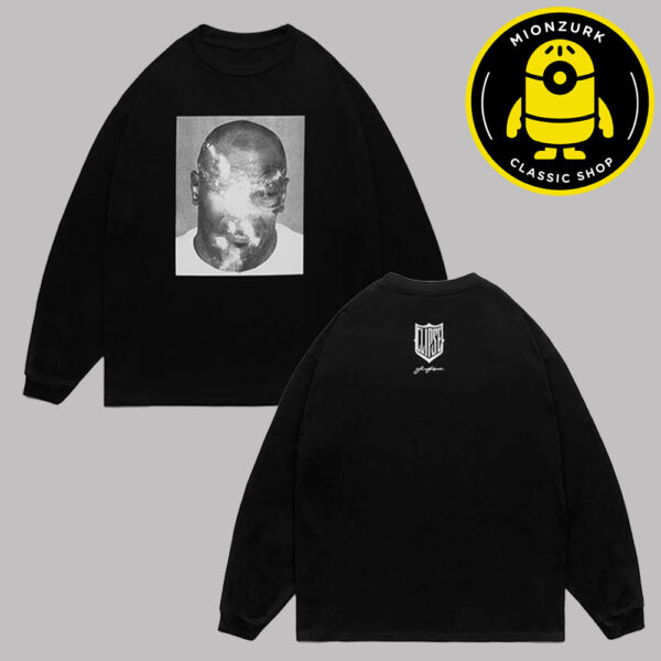 Clipse White Glove Mike Tyson Photo And Logo Unisex Long Sleeve Tee