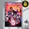 Cleveland Guardians Are AL Central Division Champions 2025 MLB Home Decor Poster Canvas