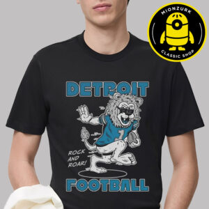 Detroit Lions Football Rock And Roar NFL Unisex T-Shirt