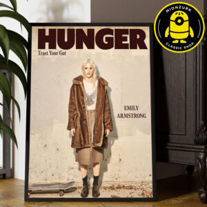 Emily Armstrong Linkin Park From Zero Hunger Trust Your Gut Magazine House Decor Poster Canvas