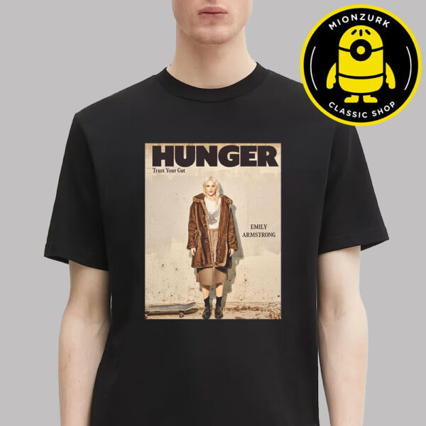 Emily Armstrong Linkin Park From Zero Hunger Trust Your Gut Magazine Unisex T-Shirt
