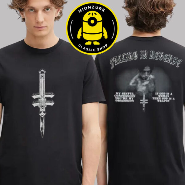 Falling In Reverse Merch Tee Dagger 2025 Tour Location Two Sides Unisex T-Shirt