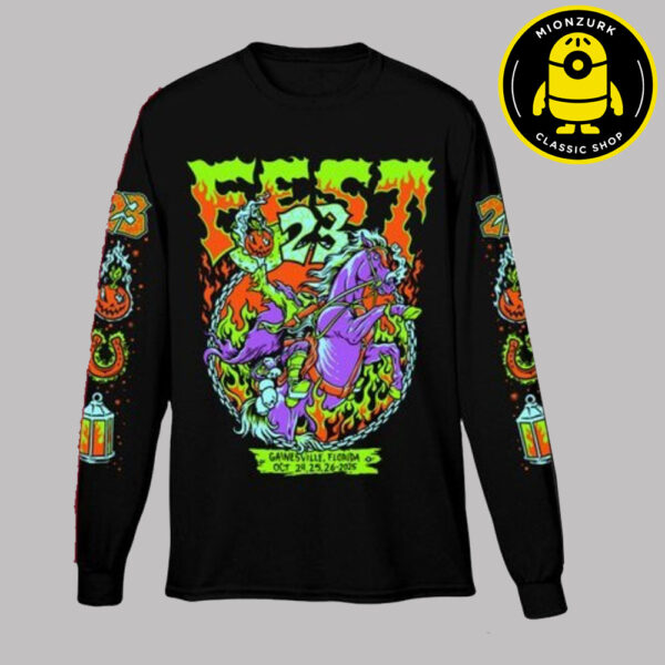 Fest 23 Merch In Gainesville Florida At Smartpunk On October 24 25 And 26 2025 Unisex Long Sleeve