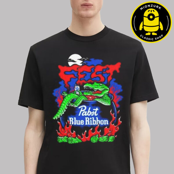 Fest 23 Merch Tee Pabst Blue Ribbon In Gainesville Florida At Smartpunk On October 24 25 And 26 2025 Unisex T-Shirt