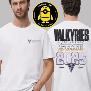 Golden State Valkyries X WNBA Off Season 2025 Two Sided Unisex T-Shirt