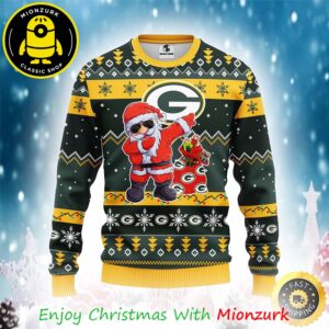 Green Bay Packers NFL Santa Claus Xmas 2025 Ugly Sweater