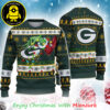 Green Bay Packers Football Grinch Christmas NFL 2025 Ugly Sweater