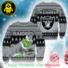 Grinch Las Vegas Raiders Football NFL Xmas 2025 Ugly Sweater