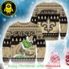 Grinch’s Hand Football New Orleans Saints Special NFL 2025 Ugly Sweater For Family