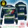 Seattle Seahawks Football Grinch 2025 Xmas Ugly Sweater