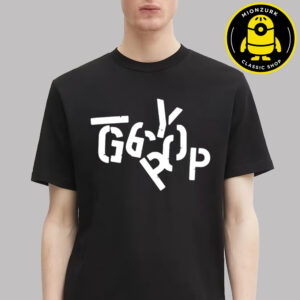 Iggy Pop Broken logo Letters Unisex T-Shirt