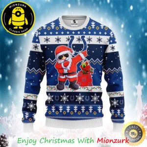 Indianapolis Colts NFL Santa Claus Mery Christmas Ugly Sweater