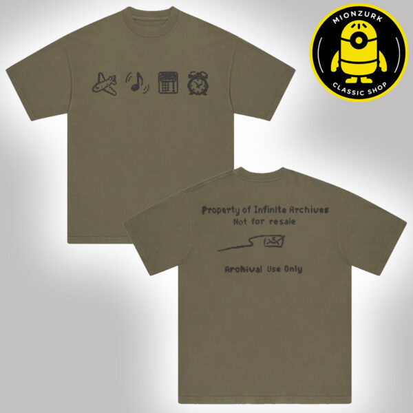Infinite Archives X CPFM Tee Property Of Infinlte Archives Not For Resale Archival Use Only Two Sided Unisex T-Shirt