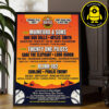 Buzzcocks Attitude Adjustment 2026 Eu Tour In January 2026 Schedule Dates List Home Decor Poster Canvas