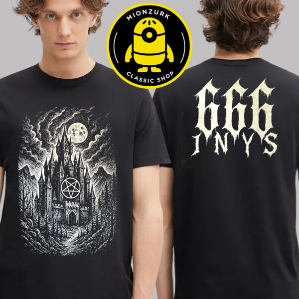 Inys 666 Enchanted Castle Two Sided Unisex T-Shirt