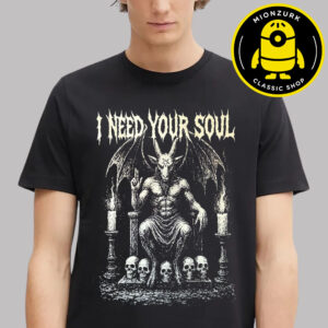 Inys 666 On the Throne I Need Your Soul Unisex T-Shirt