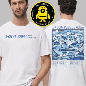 Jason Isbell Solo Tour 2026 Schedule Two Sided Unisex T-Shirt