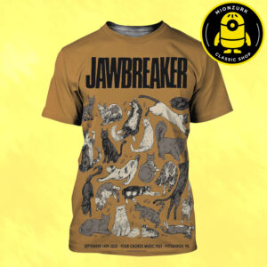 Jawbreaker Event Poster At Four Chords Music Fest In Pittsburgh PA On September 14th 2025 All Over Print Shirt