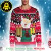 Funny Men Body Santa Muscle Chistmas 2025 Ugly Sweater For Men And Woman