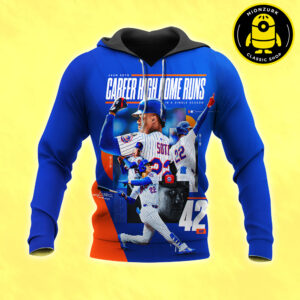 Juan Soto New York Mets Career high Home Runs 42HR In A Season MLB 2025 All Over Print Shirt